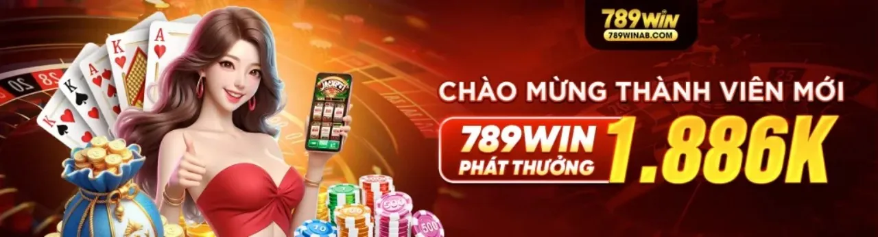 Máy nổ hũ với các biểu tượng may mắn và tiền vàng rơi ra